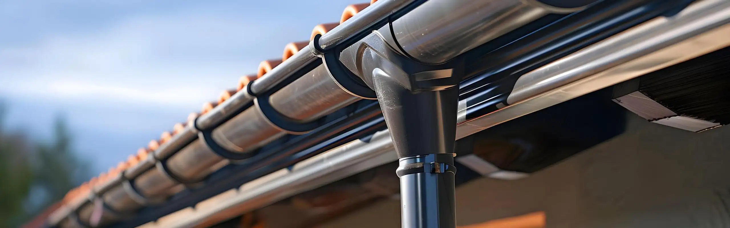 Pose de gouttières en zinc, PVC, aluminium ou cuivre